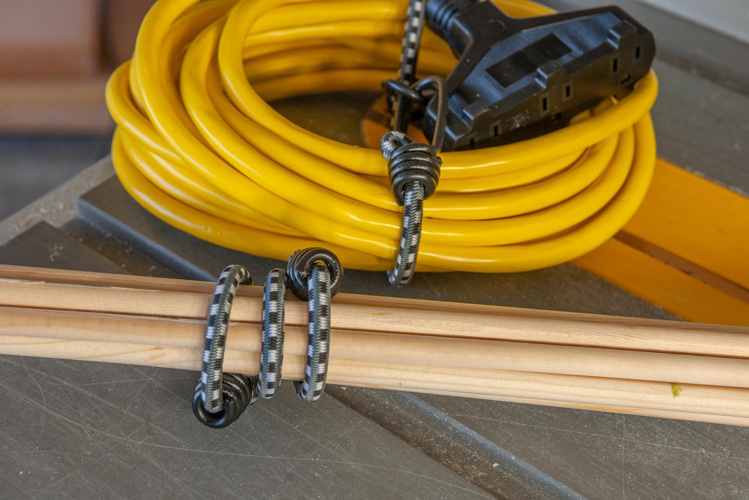 KEEPER Keeper 6019 18 Inch Bungee Cord with Coated Hooks