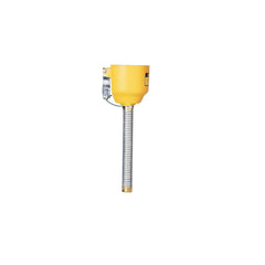 Justrite 11089 Bolt-On Funnel with Galvanized Hose For Steel Can 1 OD x 14 Length