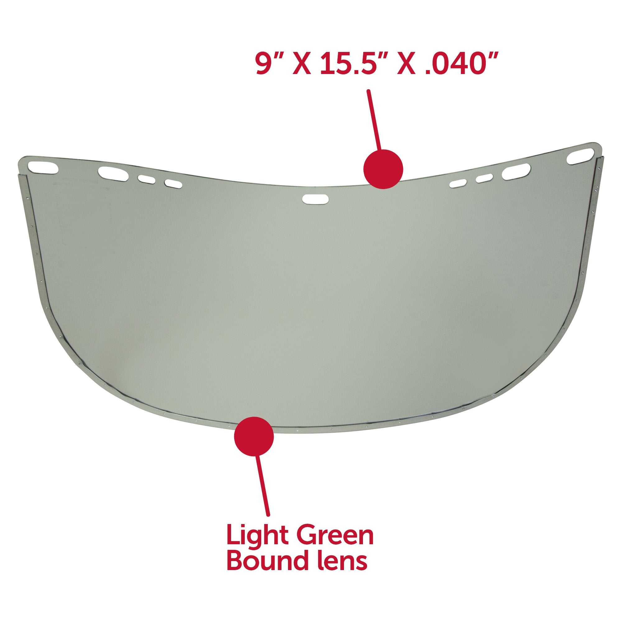 JACKSON SAFETY Jackson Safety 29082 F30 Acetate Face Shield, 15.5 Inches x 9 Inches