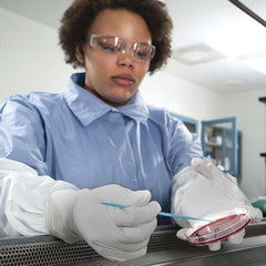Kimtech 50707 Size M 3.5 mil Rubber Cleaning and Electronics Assembly Disposable Gloves Sterling (Case of 200)