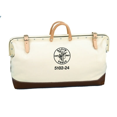 KLEIN TOOLS Klein Tools 5102-20 Canvas Tool Bag 20-Inch