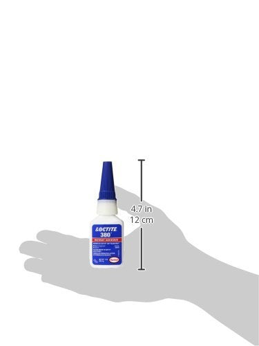 LOCTITE Loctite 135423 380 Toughened Max Instant Adhesive 1 oz Black