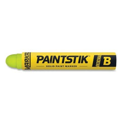 Markal 82831 F Paintstik-Rough Surfaces Solid Paint Marker Fluorescent Yellow Pack of 12