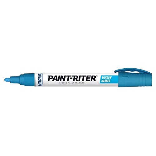 MARKAL Markal 97454 Paint-Riter Window Marker Blue 12 Pack