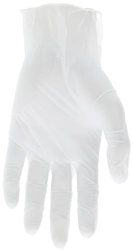 MCR SAFETY MCR Safety 5015XL SensaGuard Vinyl Disposable Industrial Food Service Grade Powderfree Gloves XL
