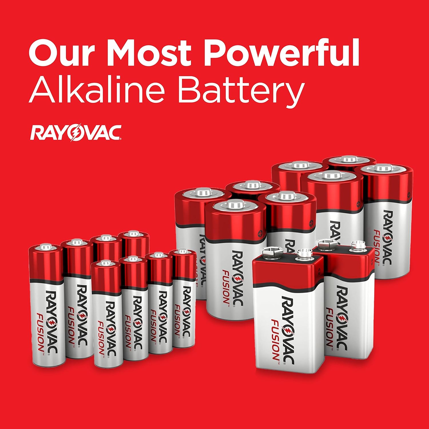 RAYOVAC Rayovac 824-8TFUSK AAA Batteries Fusion Premium Alkaline 8 Pack