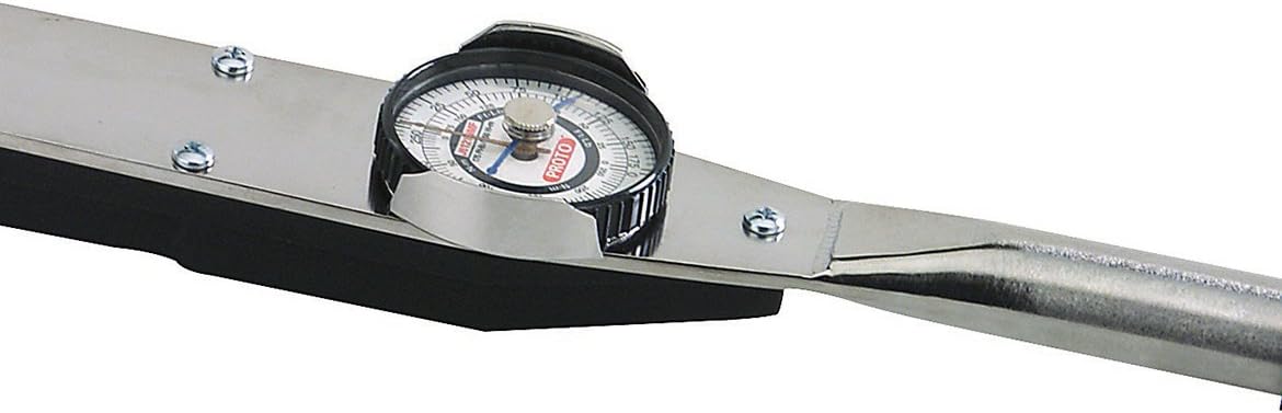 PROTO Proto J6121NMF 1/2 Drive Dial Torque Wrench 50-250Nm 35-175 Ft-lbs