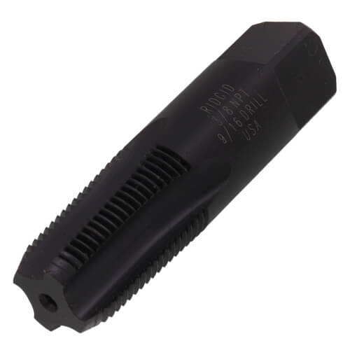 RIDGID Ridgid 35825 Pipe Tap Right Hand Taper 3/8 Inch 18 TPI NPT