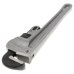 RIDGID RIDGID 31090 Aluminum Straight Pipe Wrench 10 Inch 1-1/2 Inch Jaw Capacity