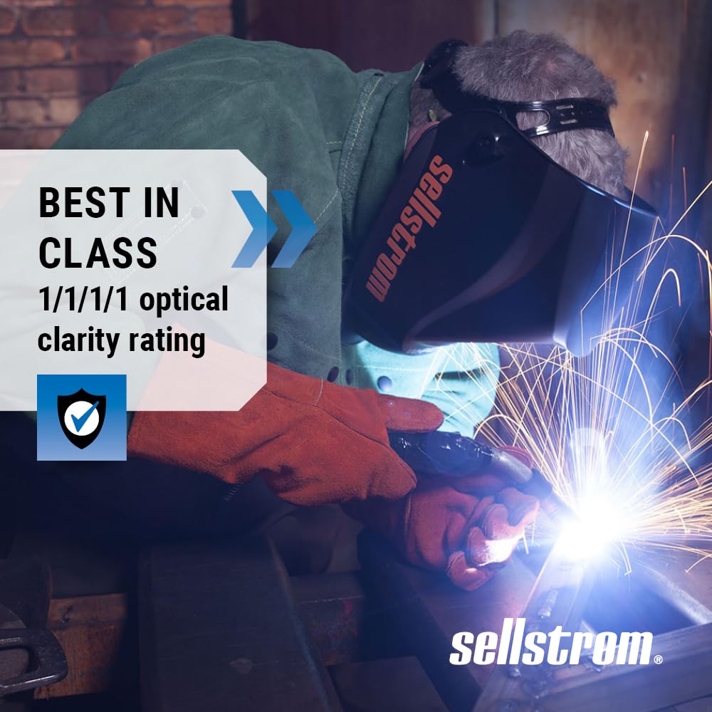 SELLSTROM Sellstrom S26400 Premium Series ADF Welding Helmet 3.94 x 3.28 View Size