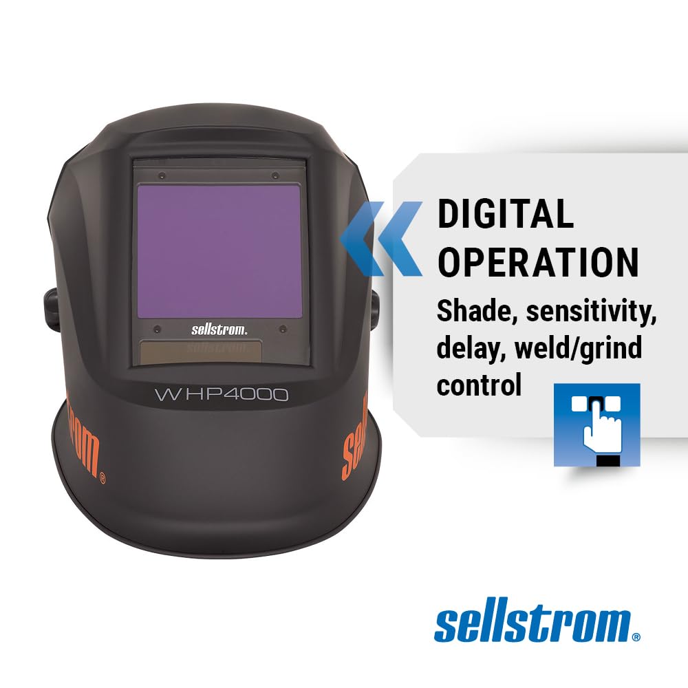SELLSTROM Sellstrom S26400 Premium Series ADF Welding Helmet 3.94 x 3.28 View Size