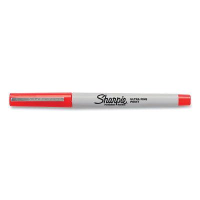 SHARPIE Sharpie 37002 Ultra Fine Tip Permanent Marker Red 12-Count