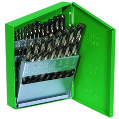 Irwin 63137ZR Cobalt High Speed Steel Drill Bit Set, 1/16 in - 1/2 in Cut Dia., 15 Piece