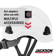 Jackson Safety 20900 CH300 Climbing-Style Hard Hat Non-Vented White