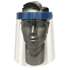 Jackson Safety 14350 Face Shield Mask Kit For Medical Protection, Healthcare Workers, 9 x 14 Fog Resistant Window