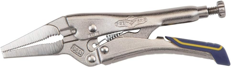 IRWIN IRWIN IRHT82583 VISE-GRIP Locking Pliers Fast Release Long Nose Wire Cutter 6-Inch