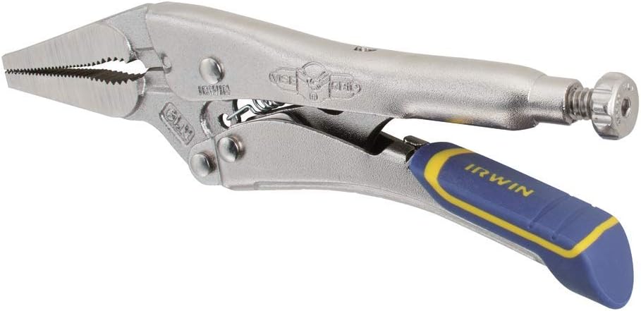 IRWIN IRWIN IRHT82583 VISE-GRIP Locking Pliers Fast Release Long Nose Wire Cutter 6-Inch