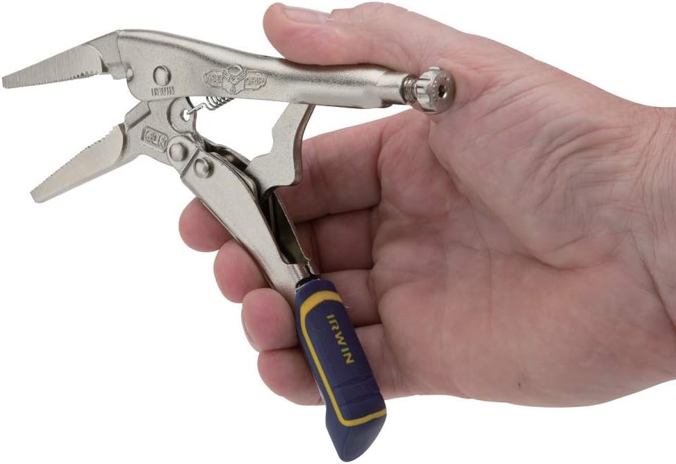 IRWIN IRWIN IRHT82583 VISE-GRIP Locking Pliers Fast Release Long Nose Wire Cutter 6-Inch