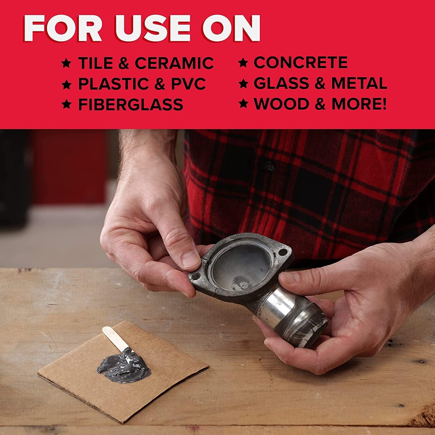 J-B WELD J-B Weld 8276 KwikWeld Quick Setting Steel Reinforced Epoxy - Dark Grey - 2 oz