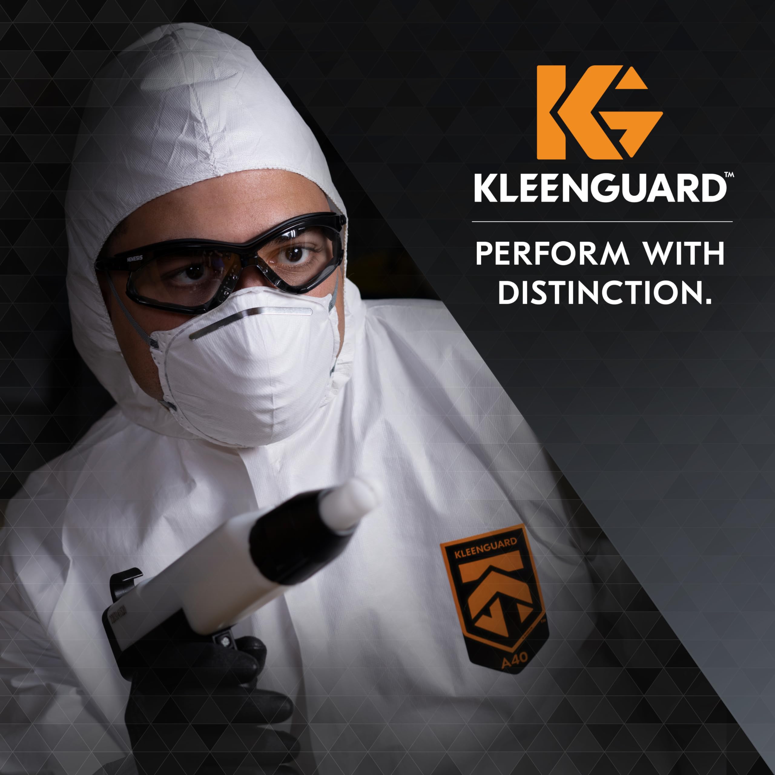 KLEENGUARD Kleenguard 65336 V30 Nemesis Foam Safety Glasses Smoke Lenses Pack of 12