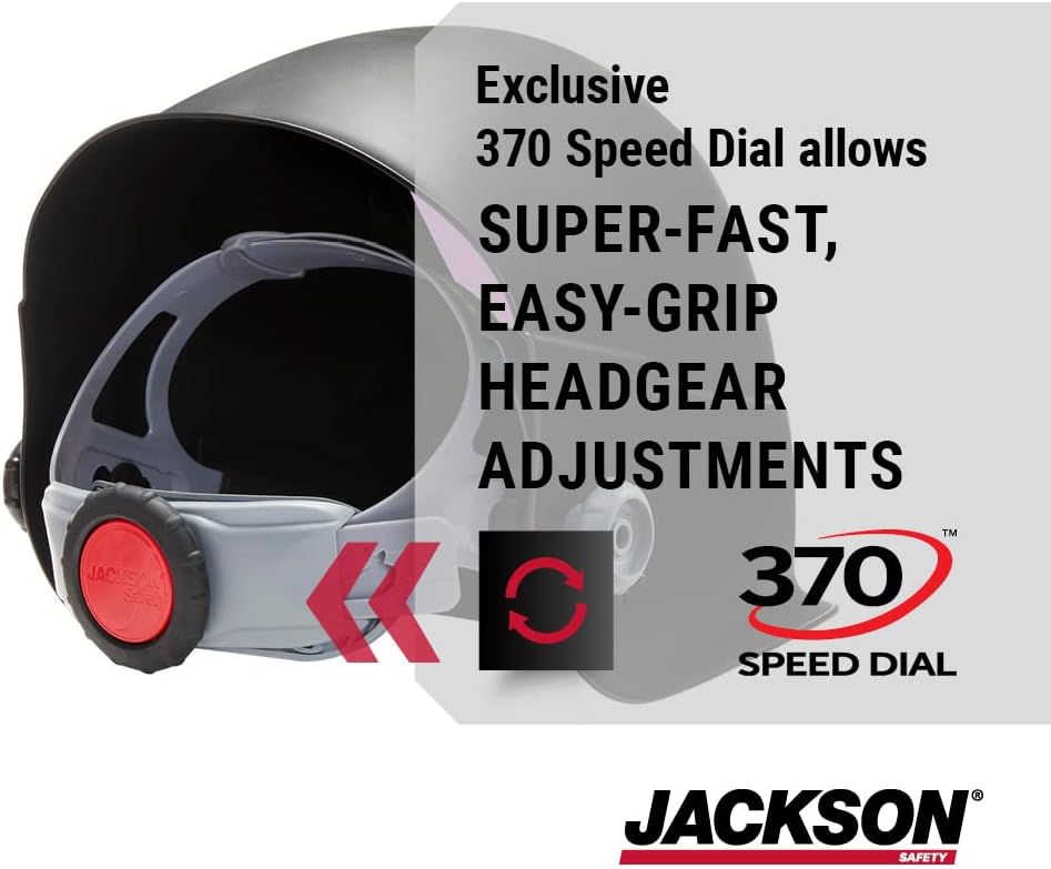 JACKSON SAFETY Jackson Safety 46250 TRANSLIGHT 555+ Auto Darkening Welding Helmet 3.86 x 3.23 Viewing Area