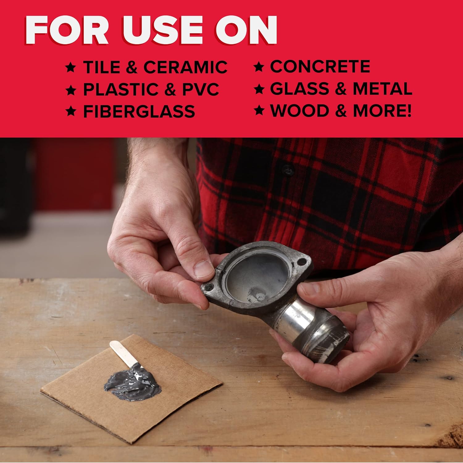 J-B WELD J-B Weld 8271 KwikWeld Professional Size Steel Reinforced Epoxy Twin Pack - 10 oz