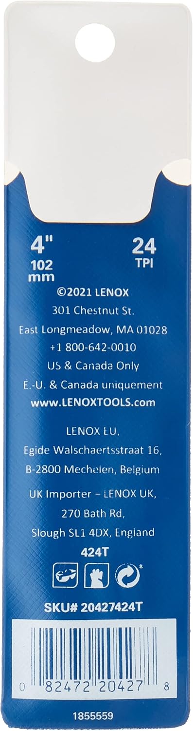 LENOX Lenox 20427424T Airsaw 424T 4X1/2X023X24 5/PK