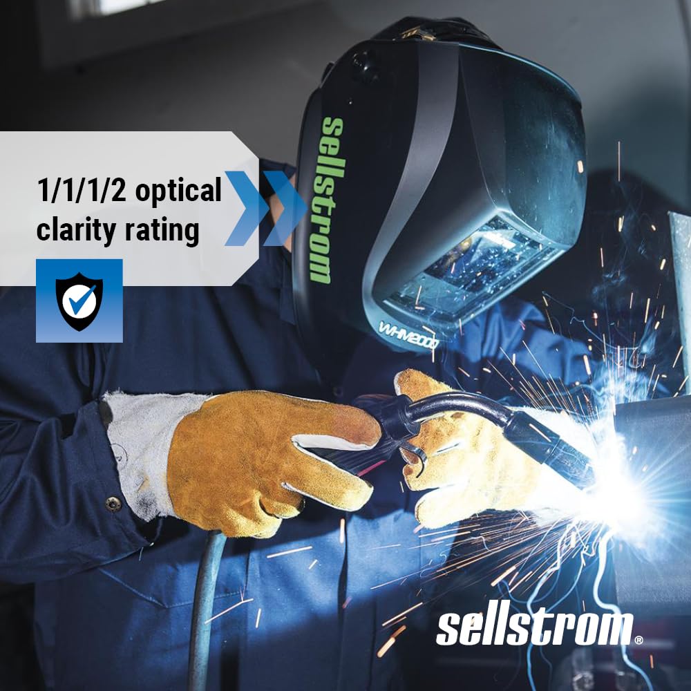 SELLSTROM Sellstrom S26200 Welding Helmet Lightweight Ergonomic Nylon Shell