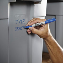 Sharpie 30003 Fine Point Permanent Marker Blue Dozen