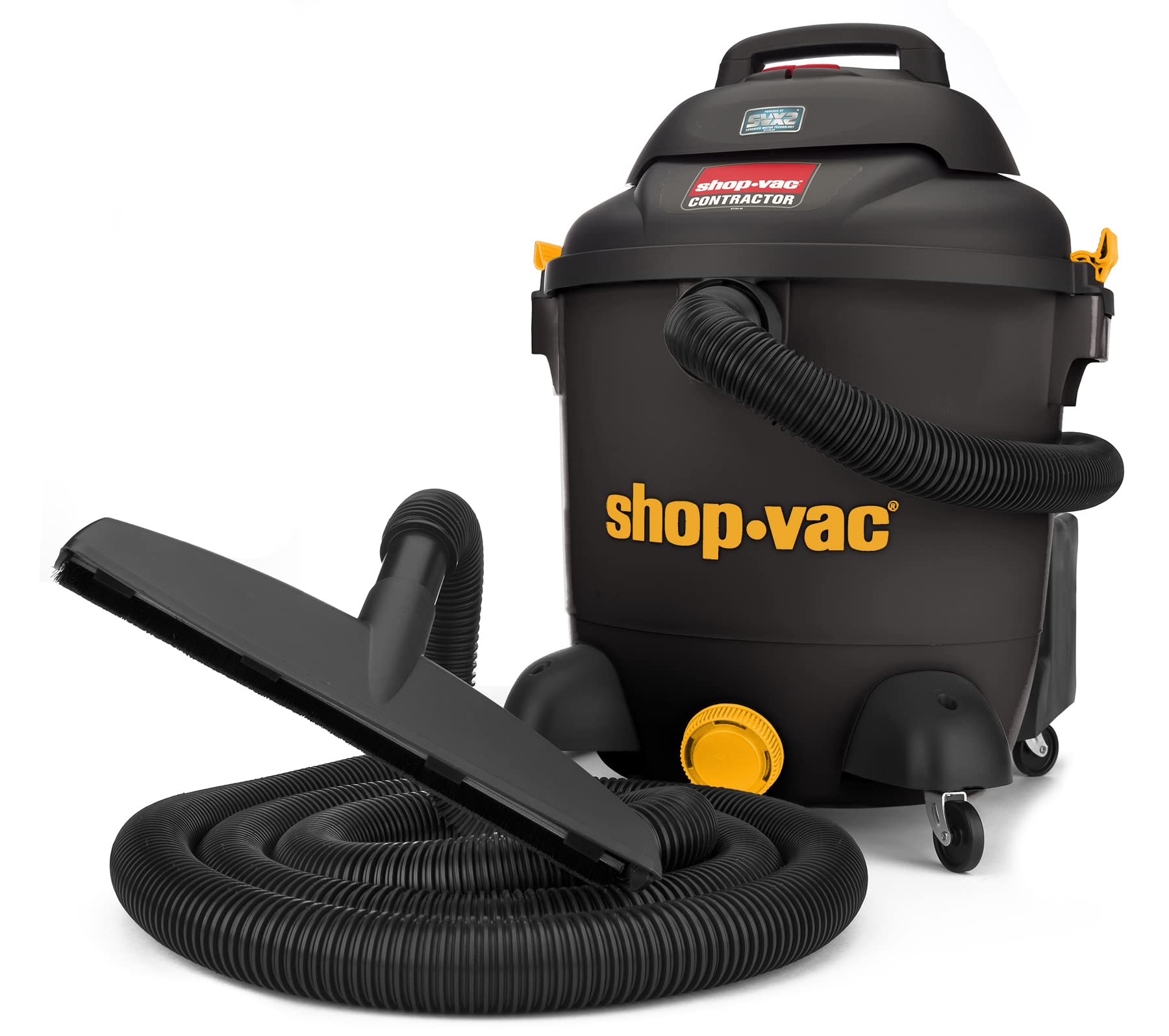 SHOP-VAC Shop-Vac 9627106 Contractor Series Wet Dry Vacuum SVX2 Motor Technology 12 Gal Capacity 5.5 Peak hp