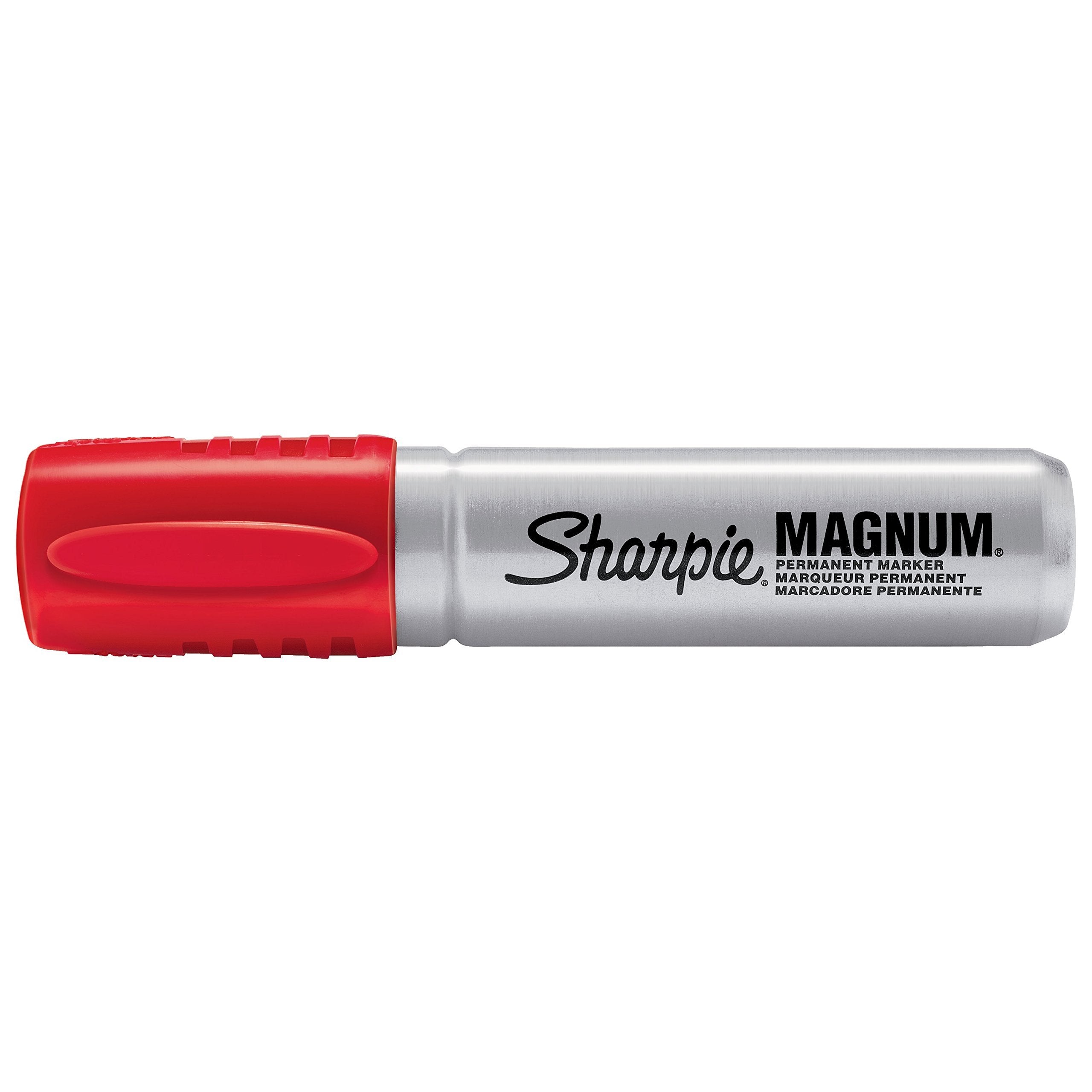 SHARPIE Sharpie 44002 Magnum Permanent Marker XL Chisel Tip Red