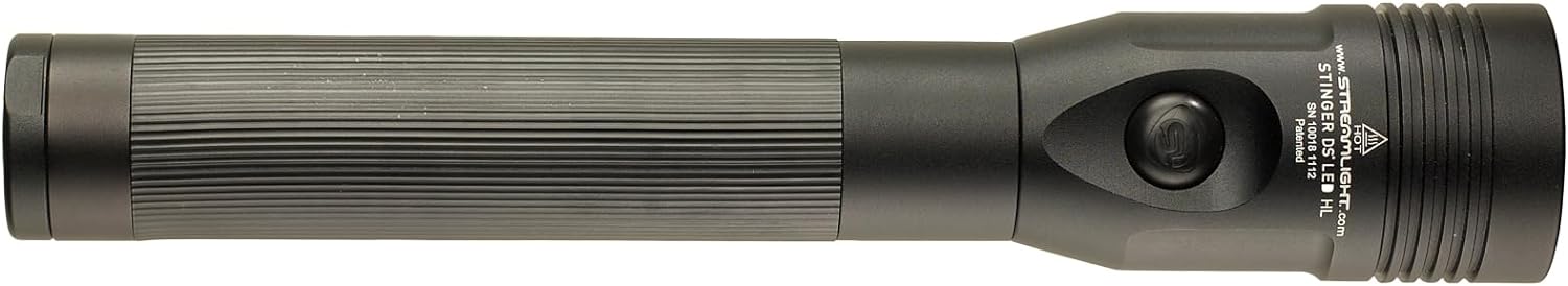 STREAMLIGHT Streamlight 75454 Stinger DS 800-Lumen LED High Lumen Rechargeable Flashlight with 120-Volt AC/12-Volt DC Charger and 2 Holders