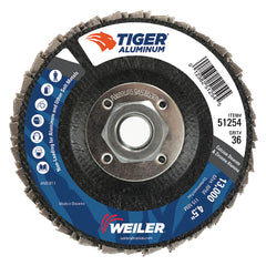 TIGER ALUMINUM 51254 FLAP DISCS