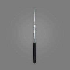 Ullman S-2 Circular Telescoping Mirror Heavy Duty Vinyl Grip 3-1/4 Diameter 11 to 15 Extended Handle Length