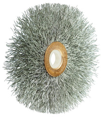 Weiler 16973 3 Inch Crimped Wire Wheel .014 Stainless Steel 1/2-3/8 Arbor Hole