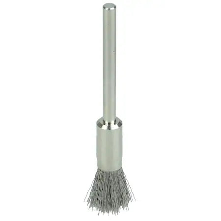 WEILER Weiler 26114 Miniature Wire End Brush Stainless Steel 5/16 in Diameter 1/8 in Stem