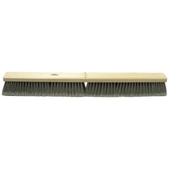 Weiler 44581 24 Block Size, Hardwood Block, Flagged Gray Polystyrene Fill, Contractor Medium Sweeping Broom