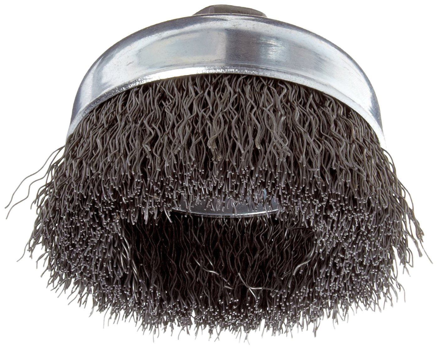 WEILER Weiler 36036 Vortec Pro 4 Crimped Wire Cup Brush .020 Steel 5/8-11 UNC Nut