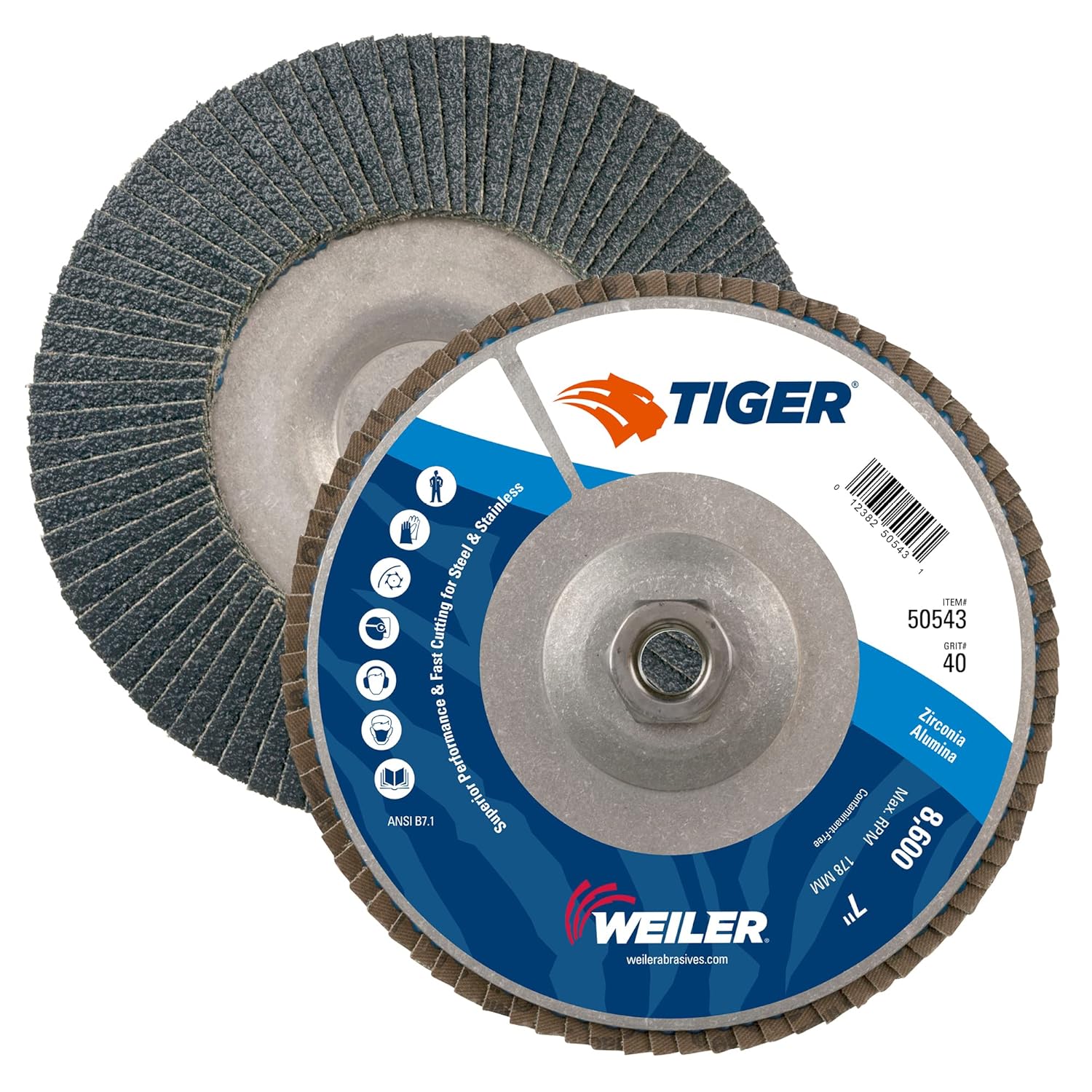 WEILER 50543 FLAP DISCS
