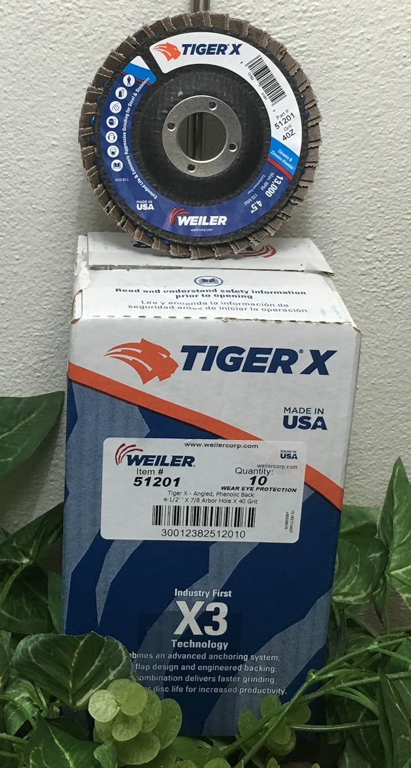 WEILER 51201 FLAP DISCS