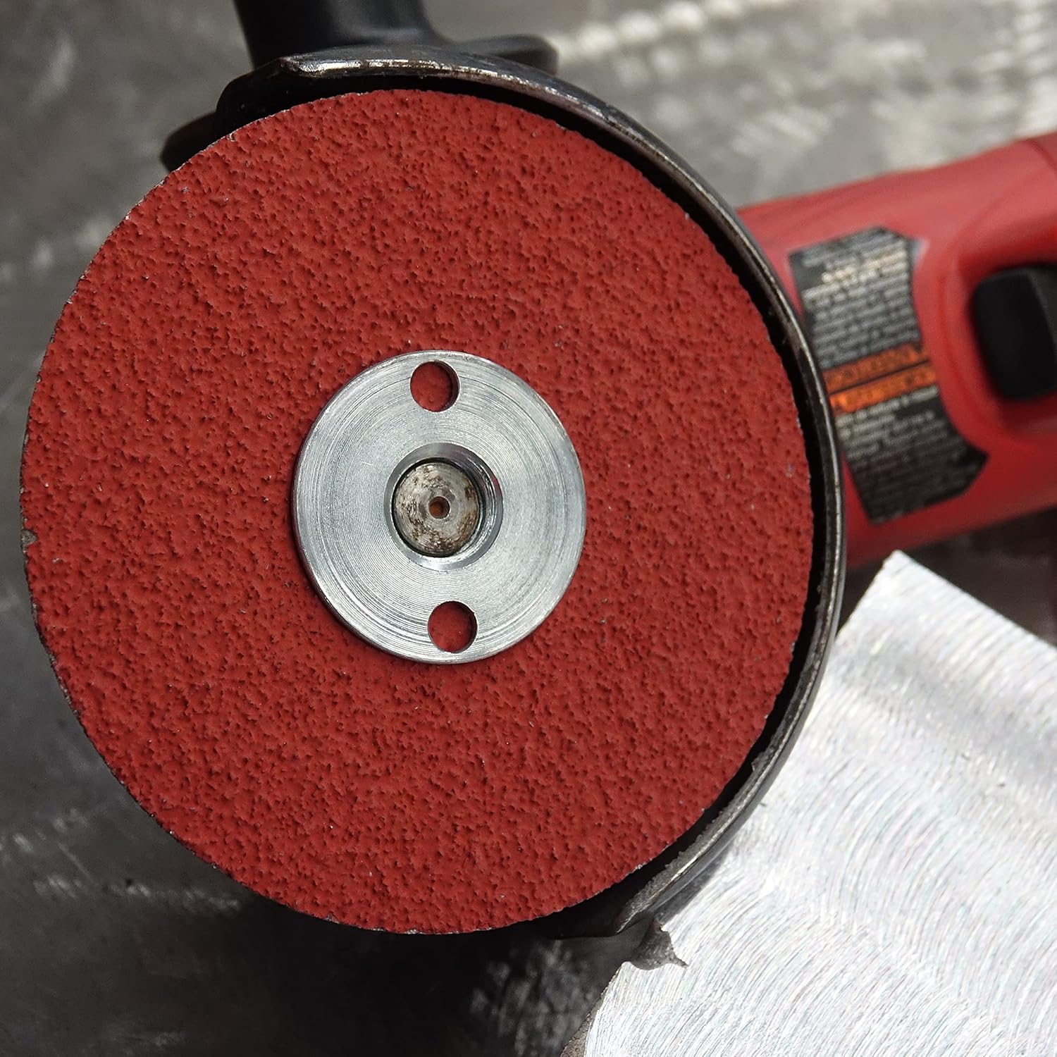 WEILER Weiler 69851 Tiger Ceramic Alumina Resin Fiber Sanding & Grinding Disc 4.5 Inch Diameter 36 Grit 7/8 Inch Arbor Hole Pack of 25