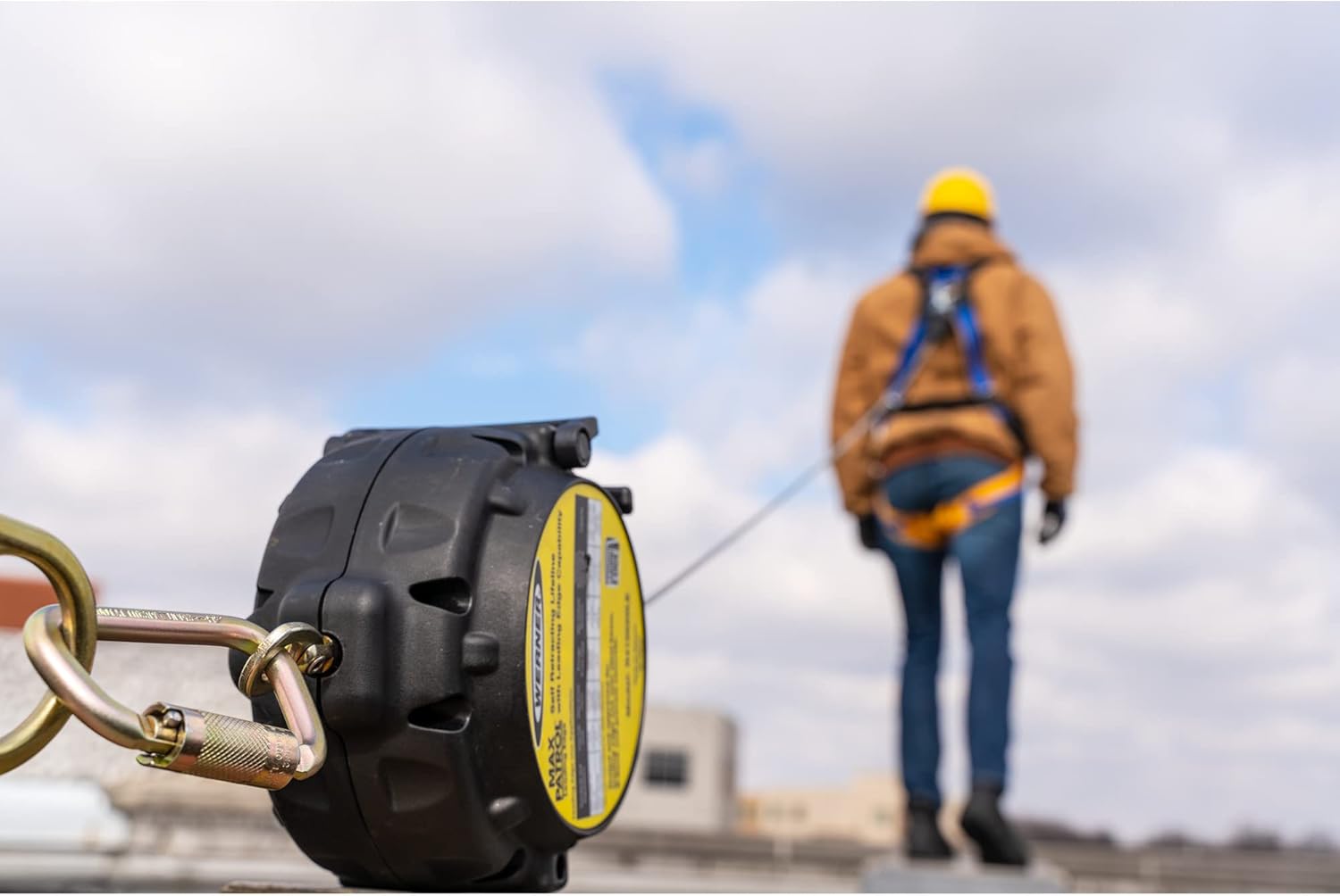 WERNER Werner R410030LE 30-Foot Max Patrol Self-Retracting Lifeline Leading Edge Capability