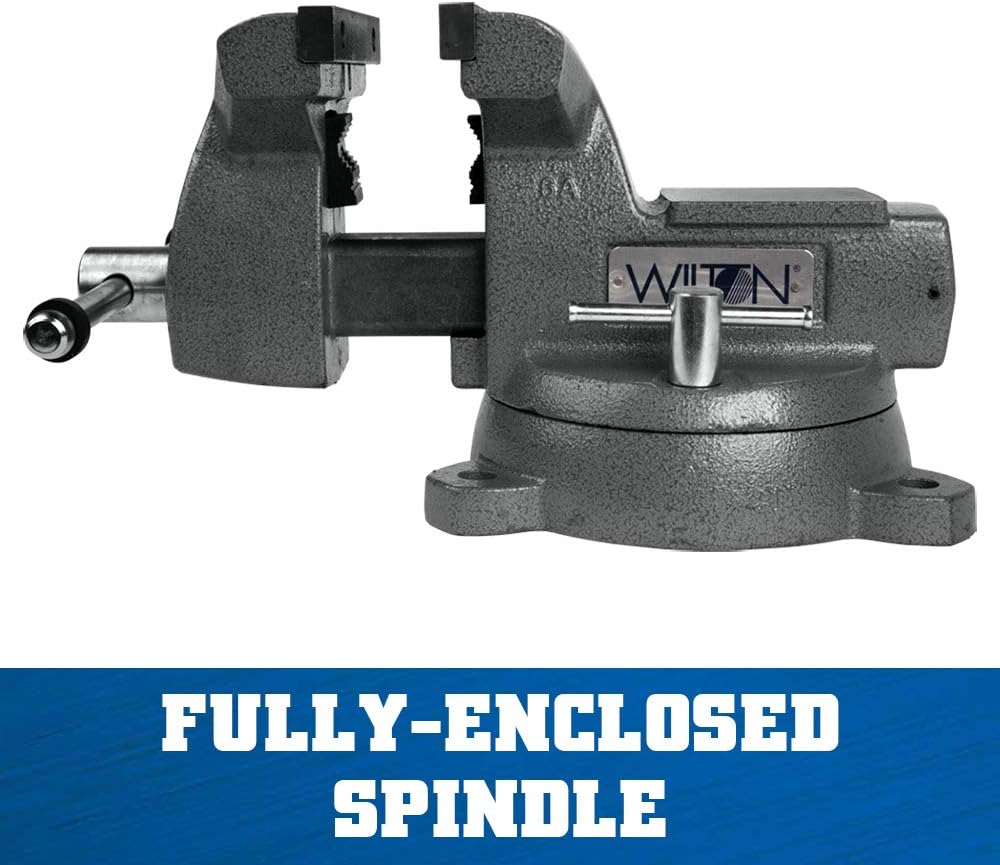 WILTON Wilton 21500 Mechanics Vise 6 Inch Jaw with Swivel Base