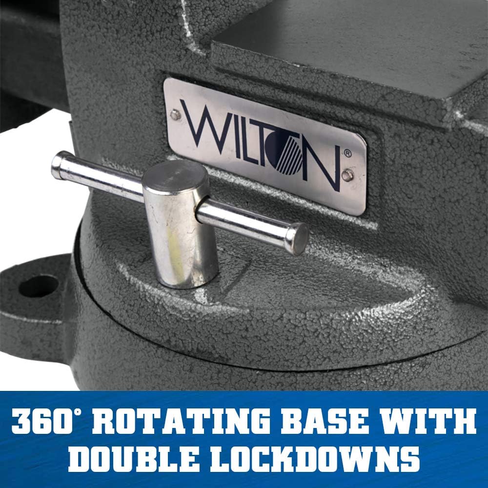 WILTON Wilton 21500 Mechanics Vise 6 Inch Jaw with Swivel Base