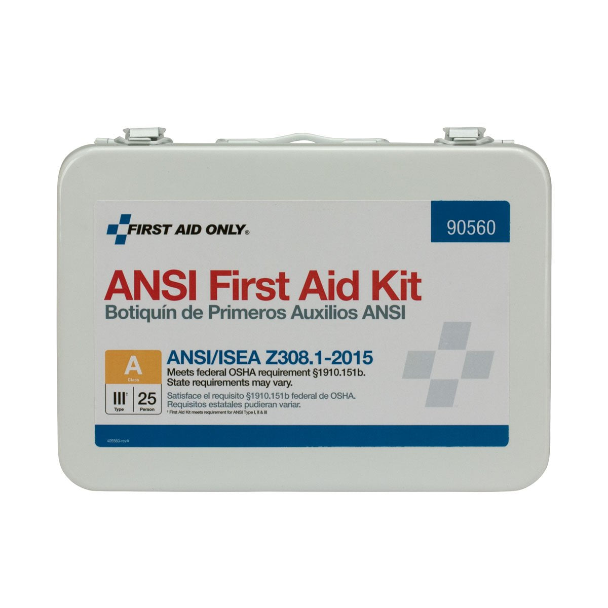 FIRST AID 90560 FIRST AID KITS & FIRE SAFETY