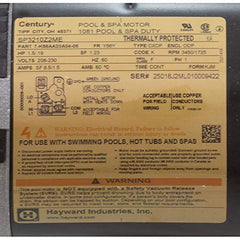 HAYWARD Hayward SPX3210X15Z2PE Power End 1.5HP Maxstar 2 Speed Replacement Part