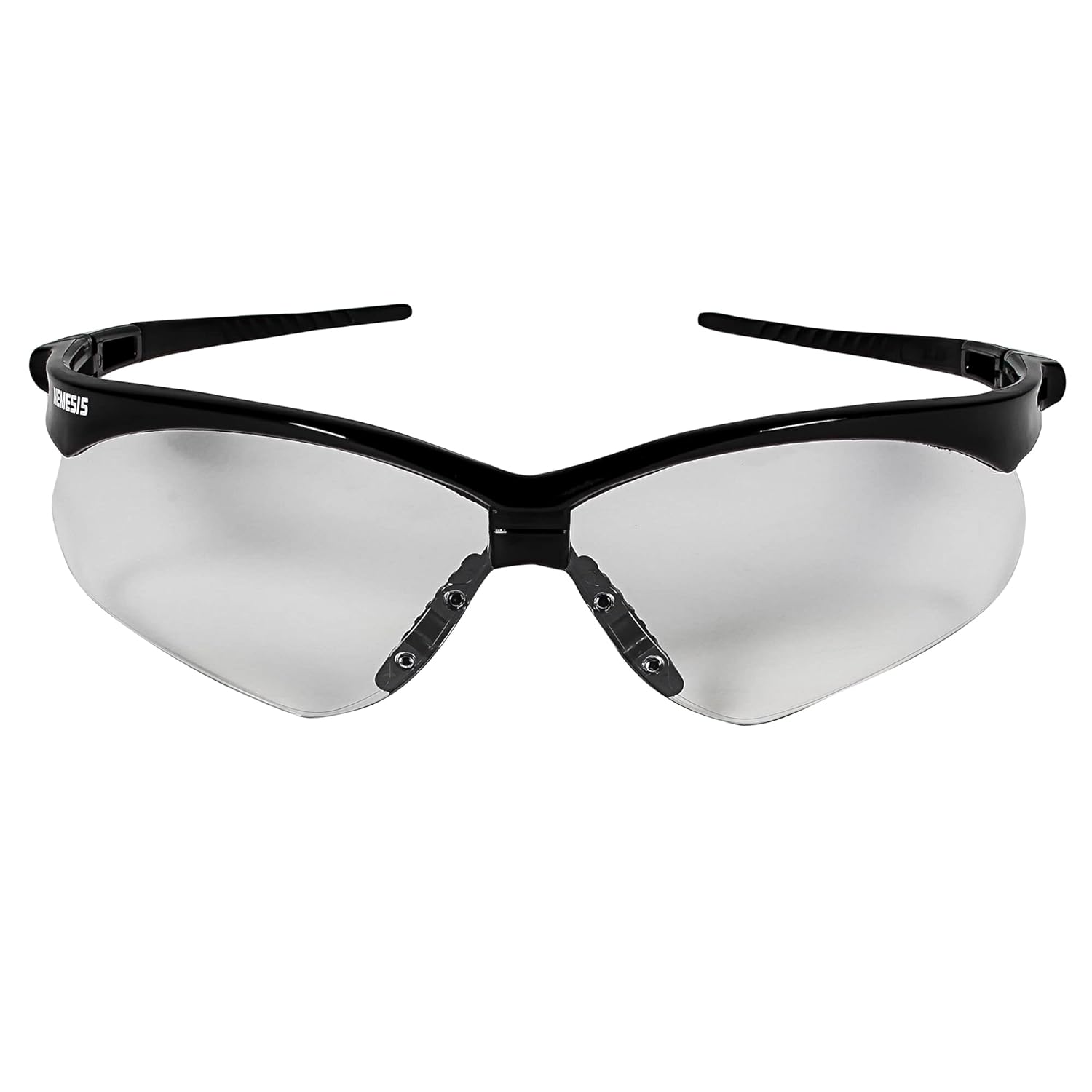 KLEENGUARD KleenGuard 25679 V30 Nemesis Safety Glasses Black Frame Clear Lens Anti Fog