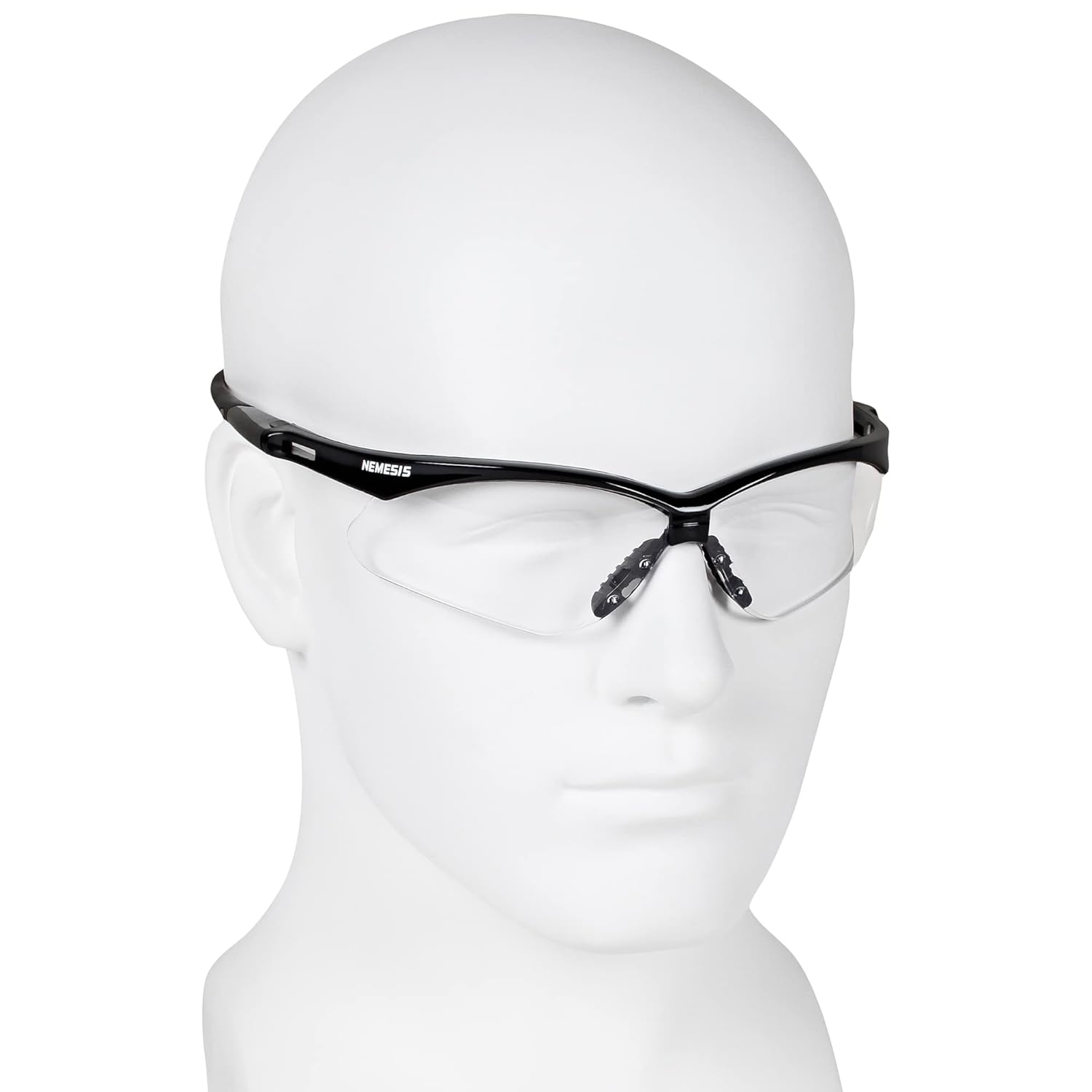 KLEENGUARD KleenGuard 25679 V30 Nemesis Safety Glasses Black Frame Clear Lens Anti Fog