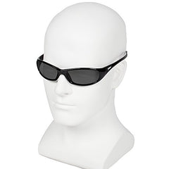 KLEENGUARD Kleenguard 25714 V40 Hellraiser Safety Glasses, Smoke Lens with Black Frame