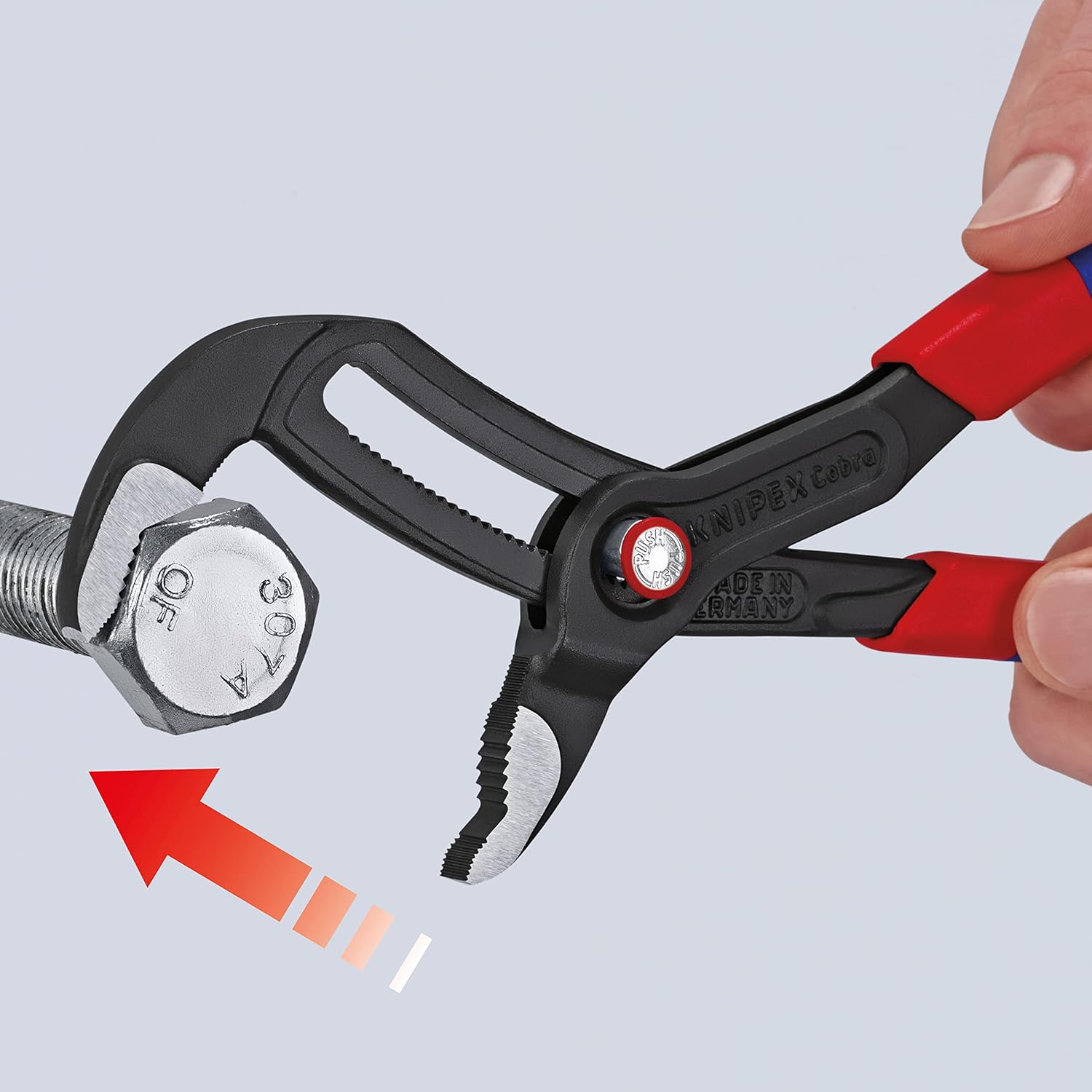 KNIPEX Knipex 8721250 Cobra QuickSet Water Pump Pliers 10 Inch